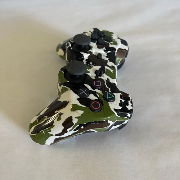 P3 Remote Control  Artic Cammo Cechzc2u Bluetooth Dual Shock III For PS3 - Picture 2 of 6